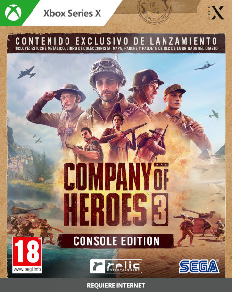 Company Of Heroes 3 -console Edition- (caja Metalica) Xbox Series X