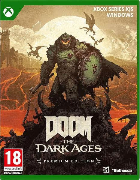 Doom Dark Ages Premium Edition (cont De Campaa/paq. Diseos Divinidad/libro Digital/banda Sonora) Xbox Series X